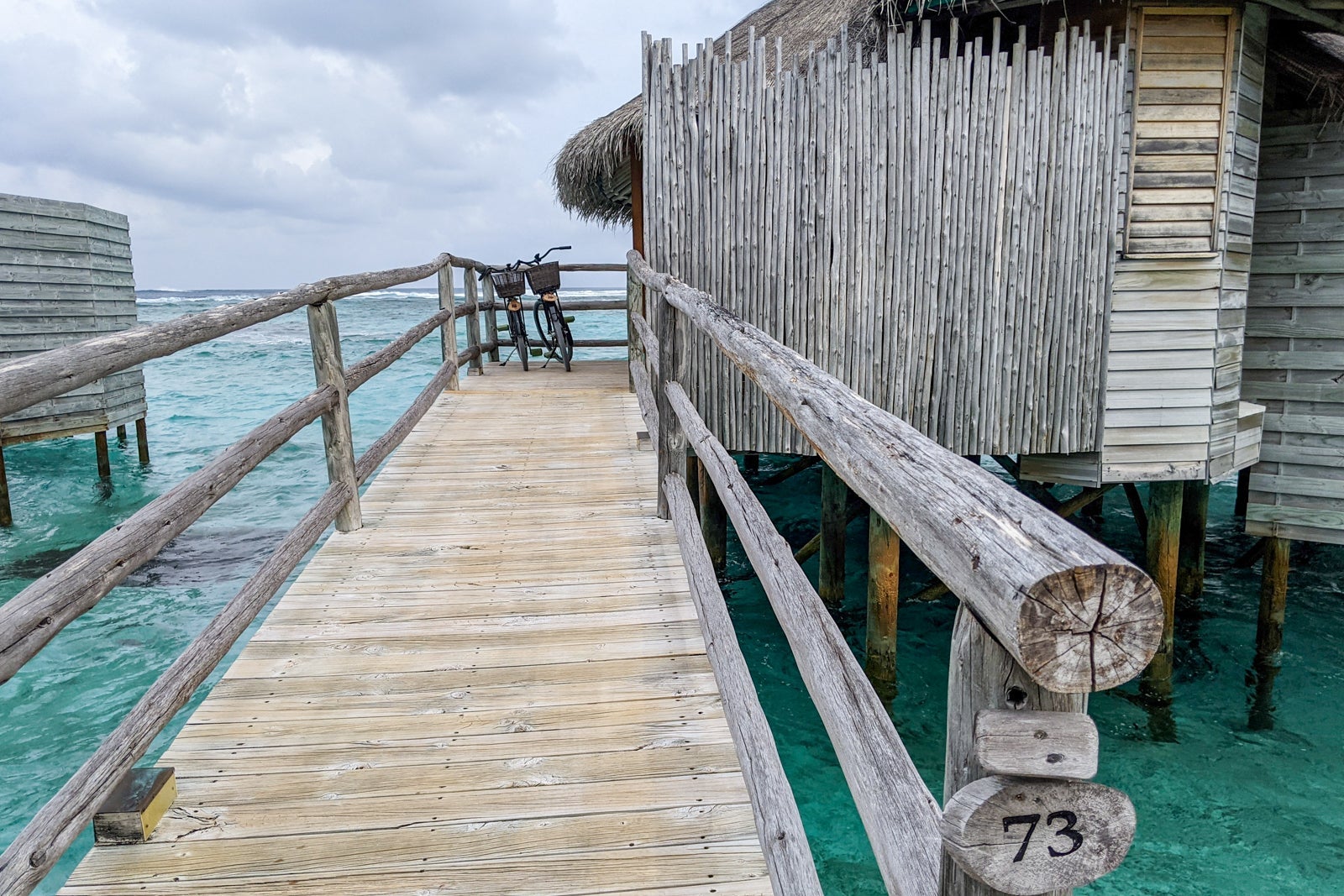 Water villa exterior