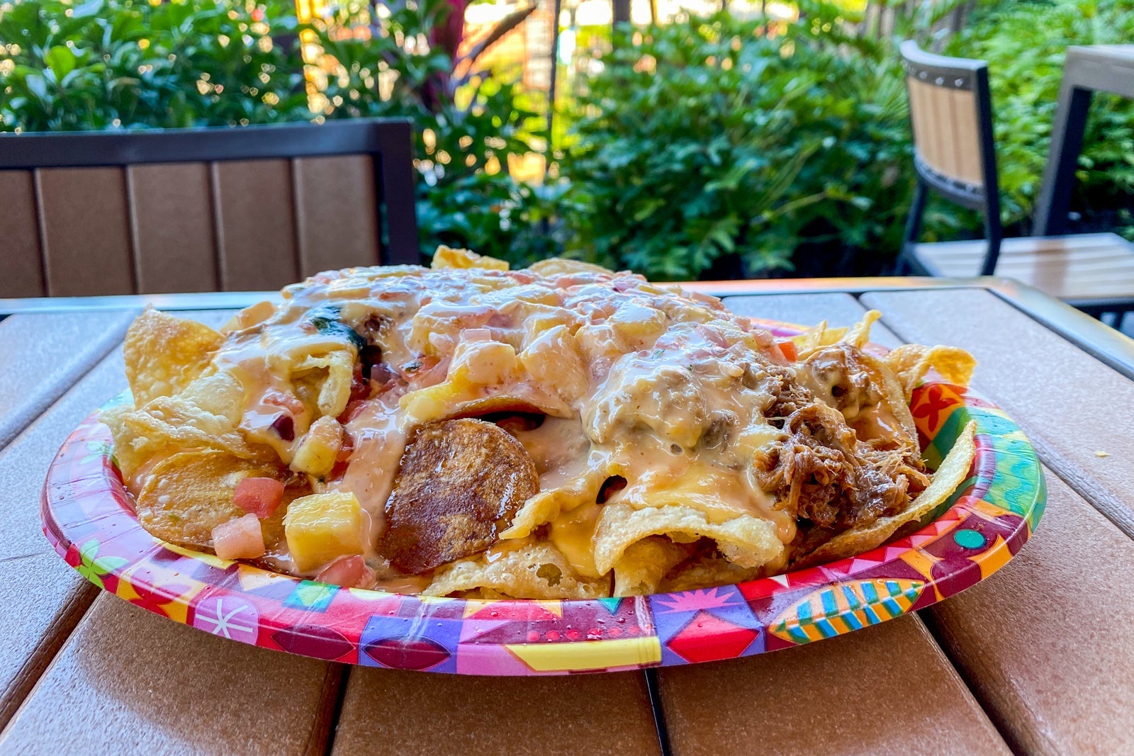 Pulled pork nachos