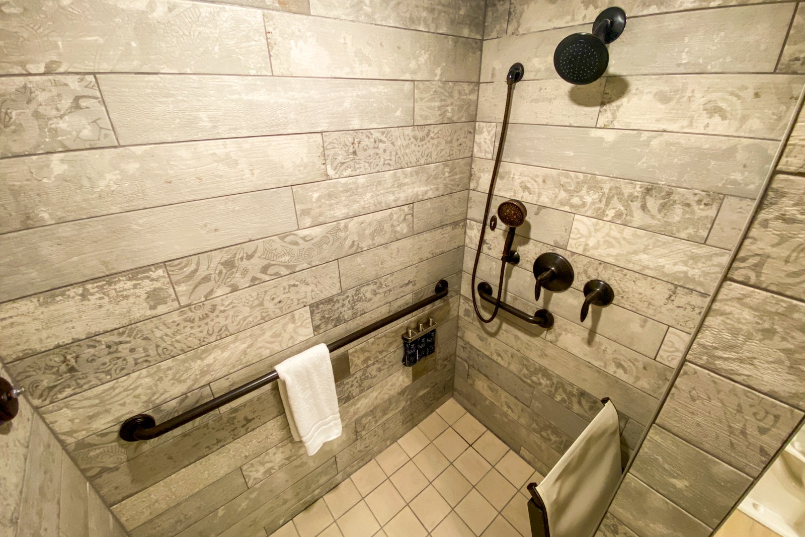 hotel bathroom shower