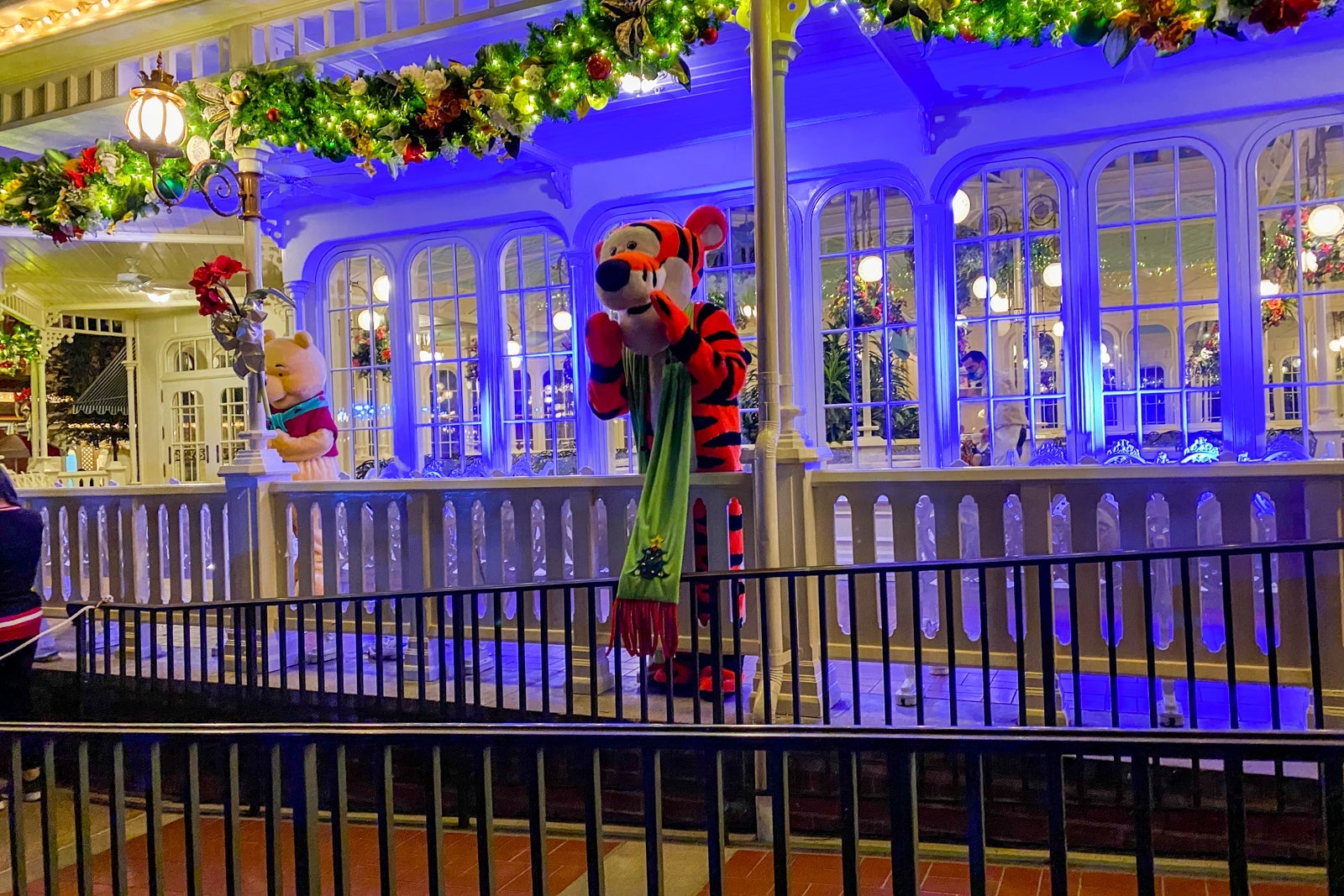 Tigger at Disney World Christmas