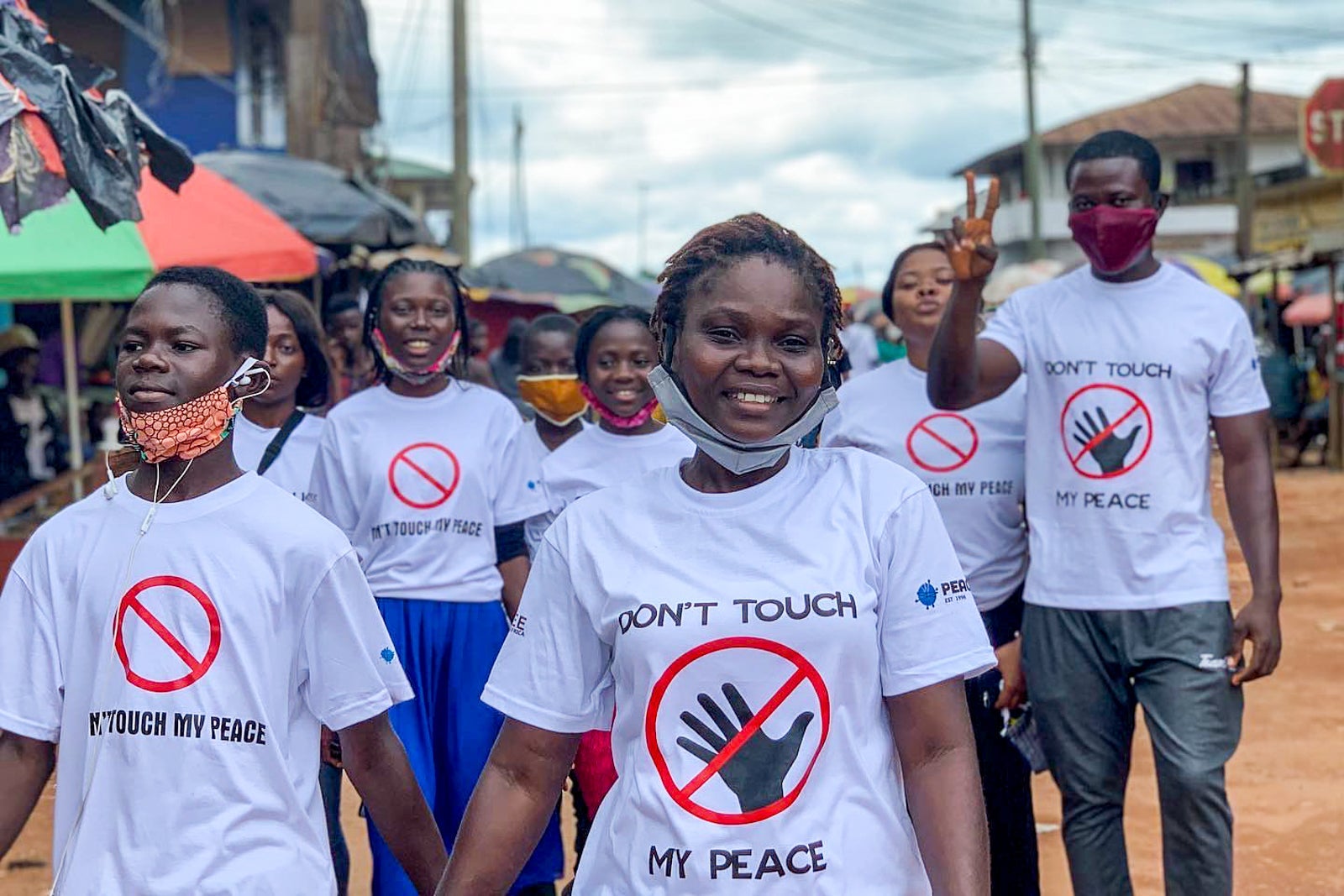 Don't Touch My Peace t-shirts