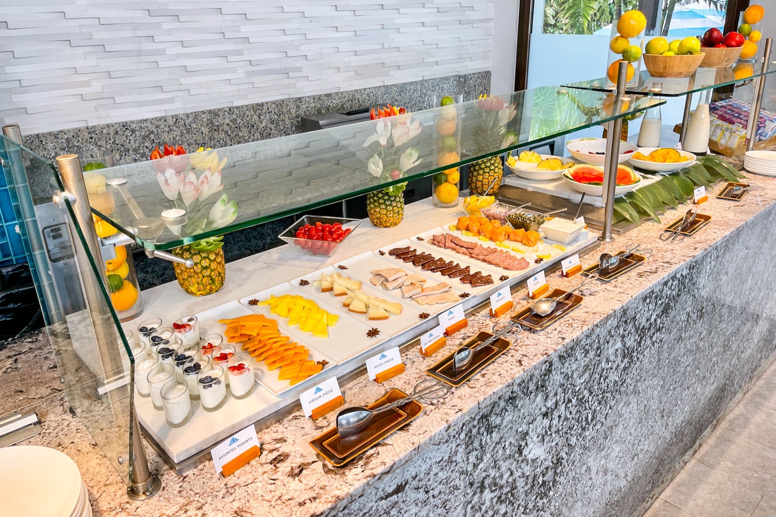 Breakfast buffet