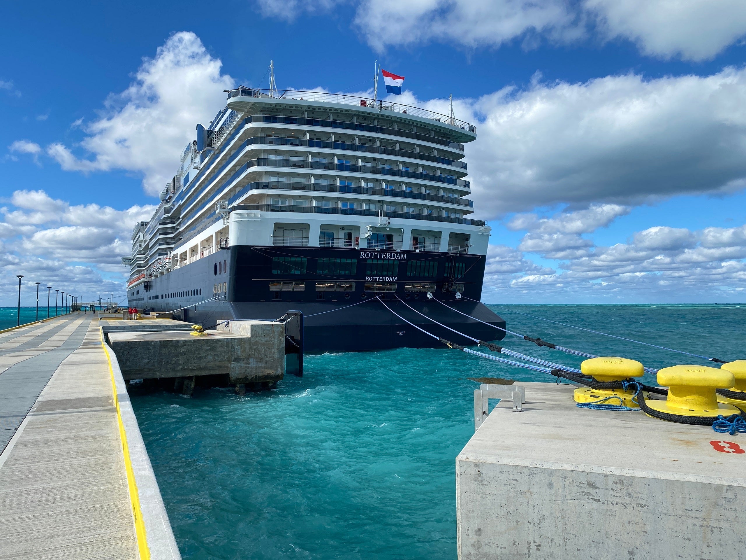 The Holland America ship Rotterdam