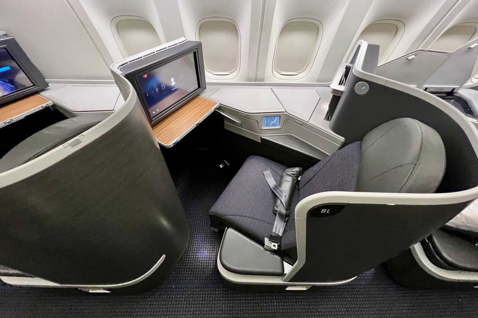 American Airlines business class seat