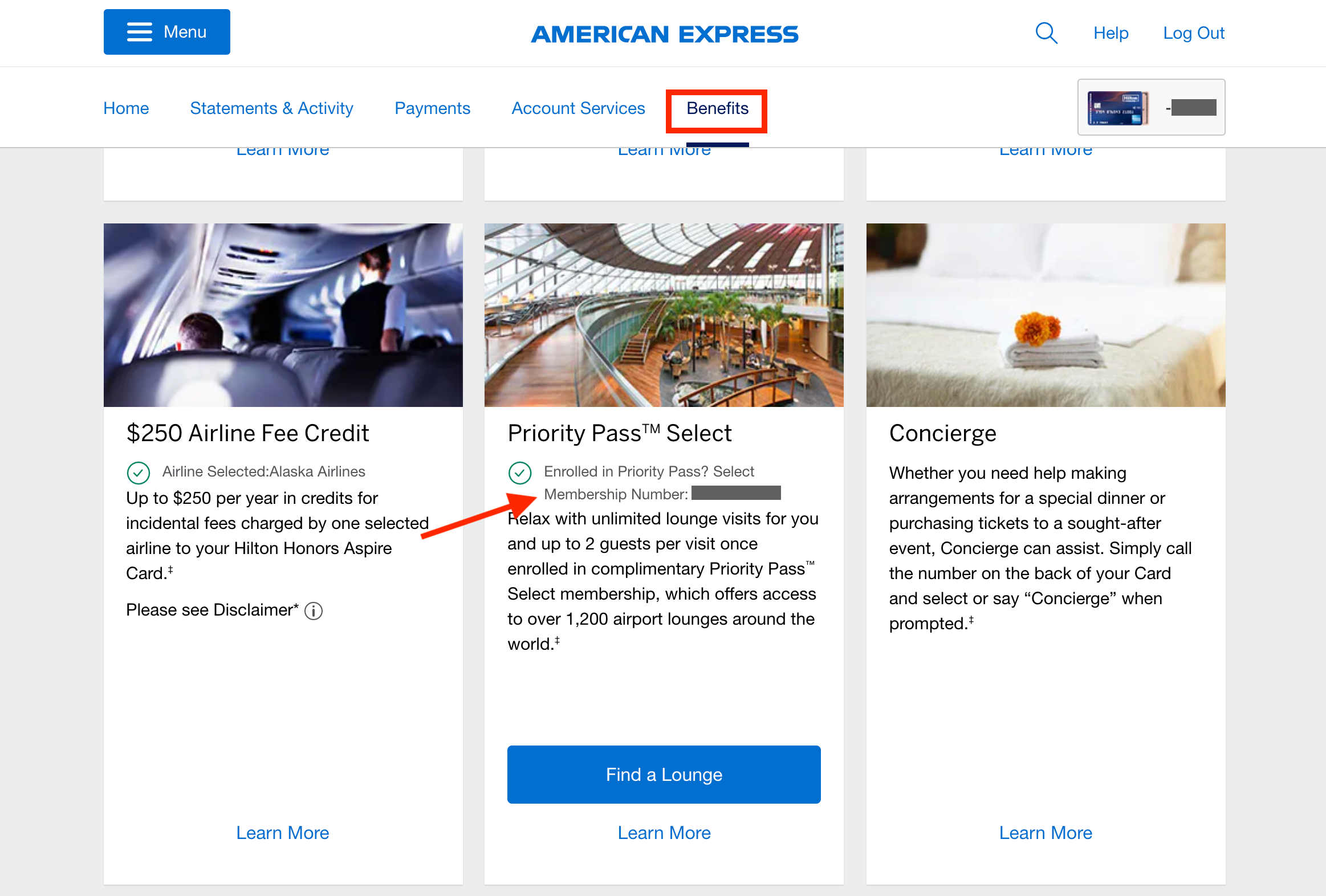 Amex Priority Pass