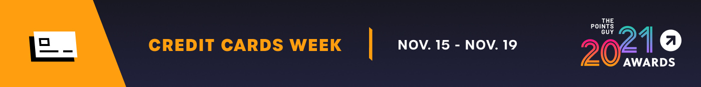 Article banner for Credit Cards Week at the 2021 TPG Awards