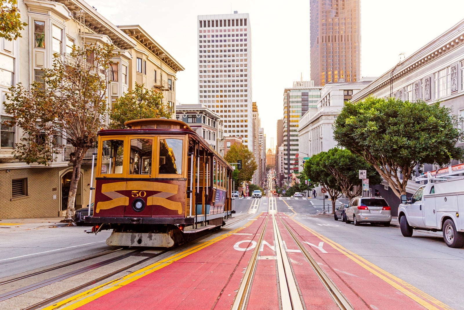 Trolley car in San Francisco