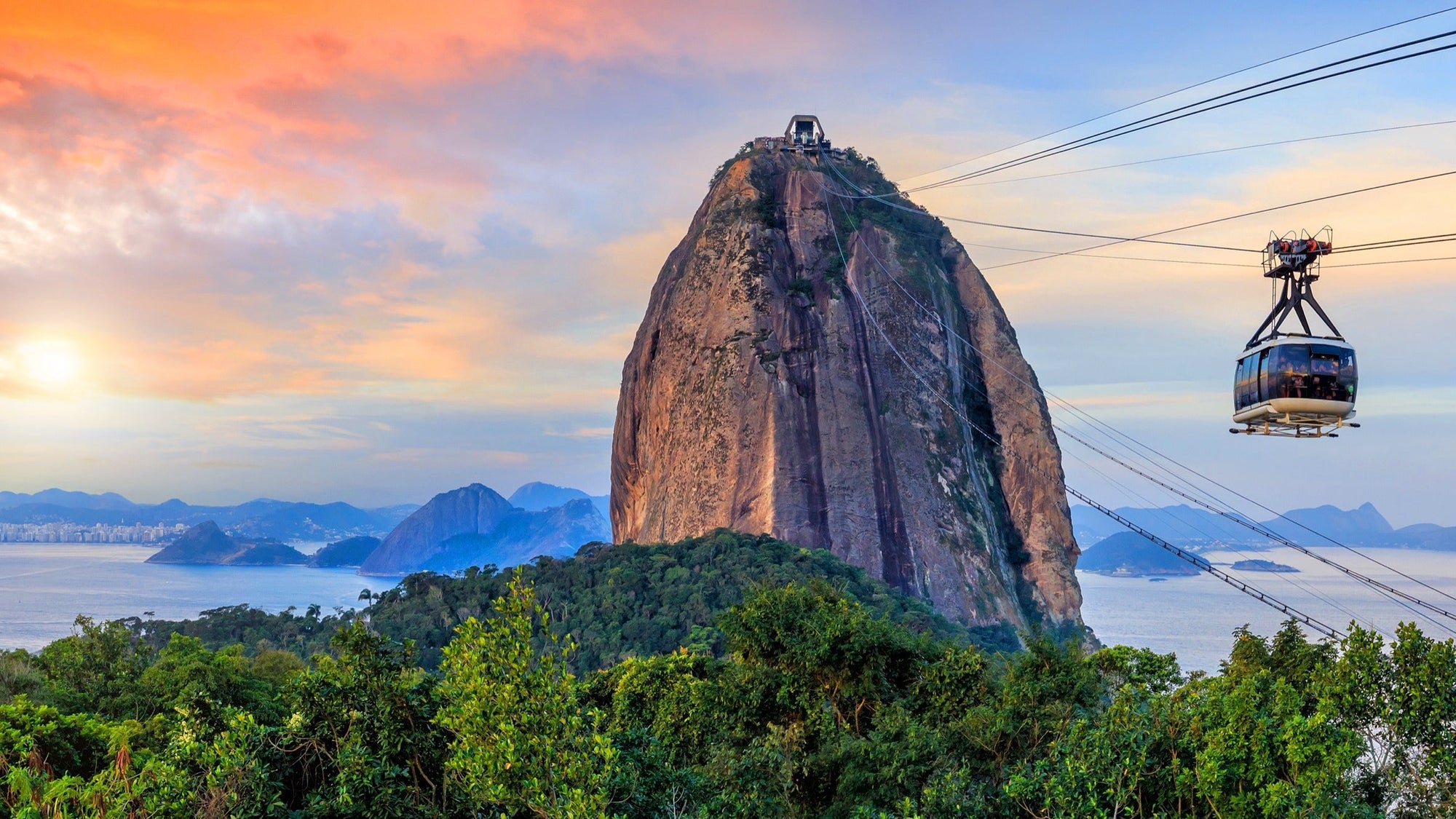 Sugar Loaf Mountain in Rio