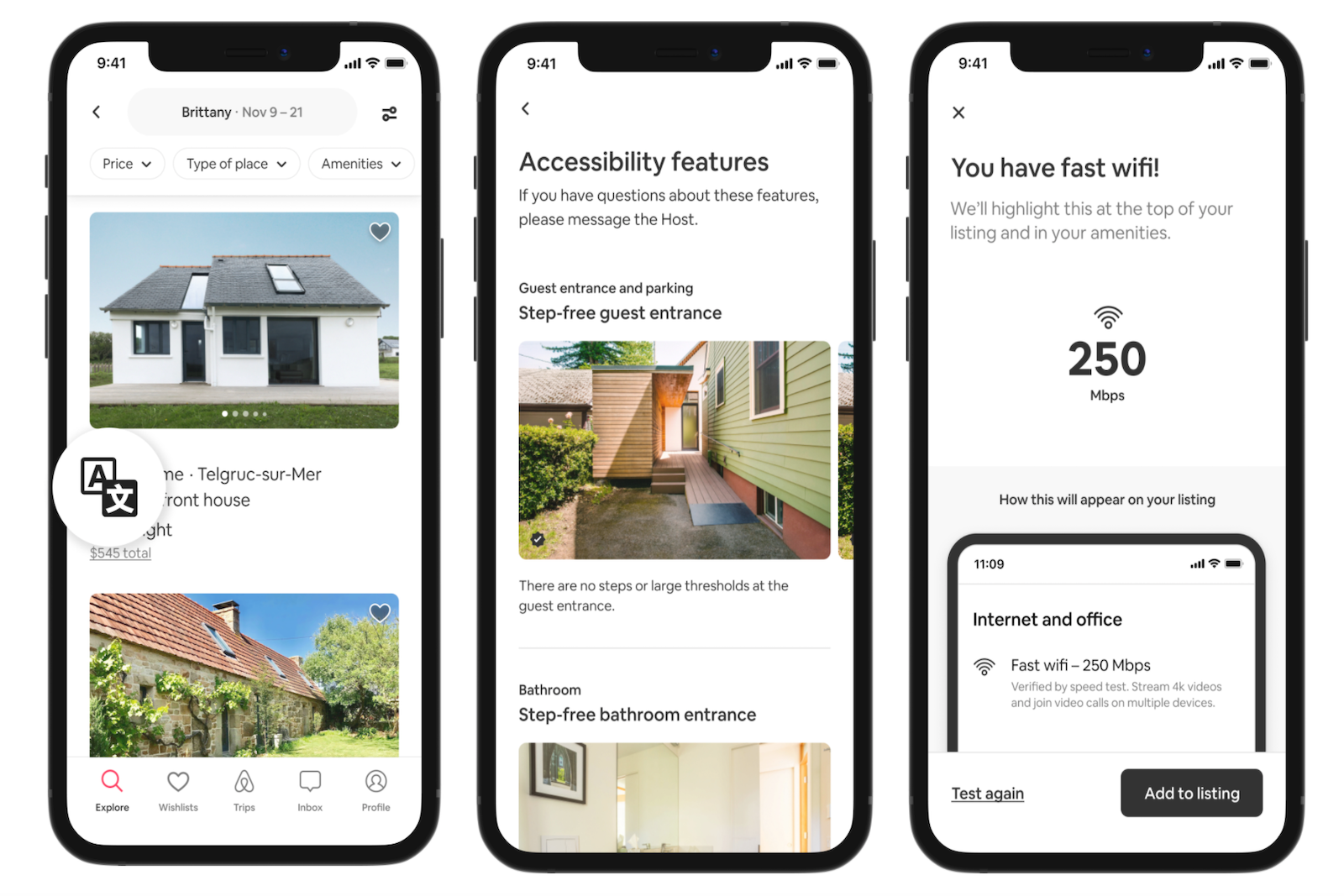iphones with new airbnb features