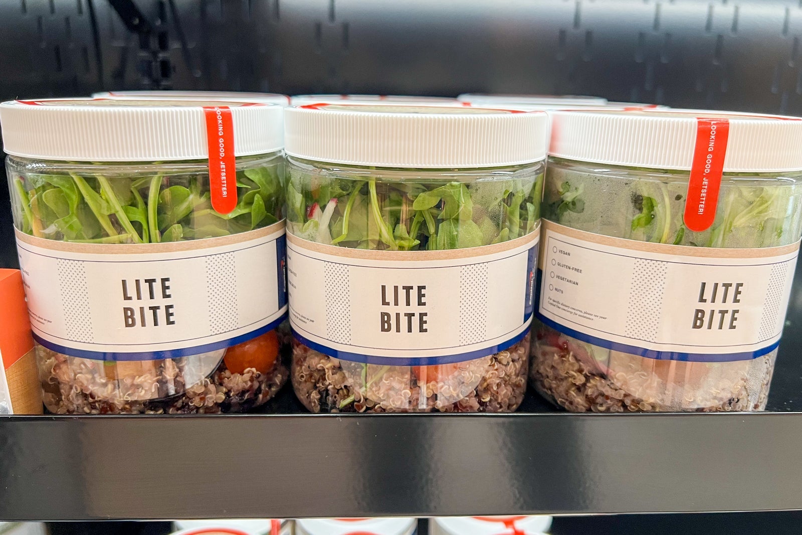 Capital One Lounge DFW food