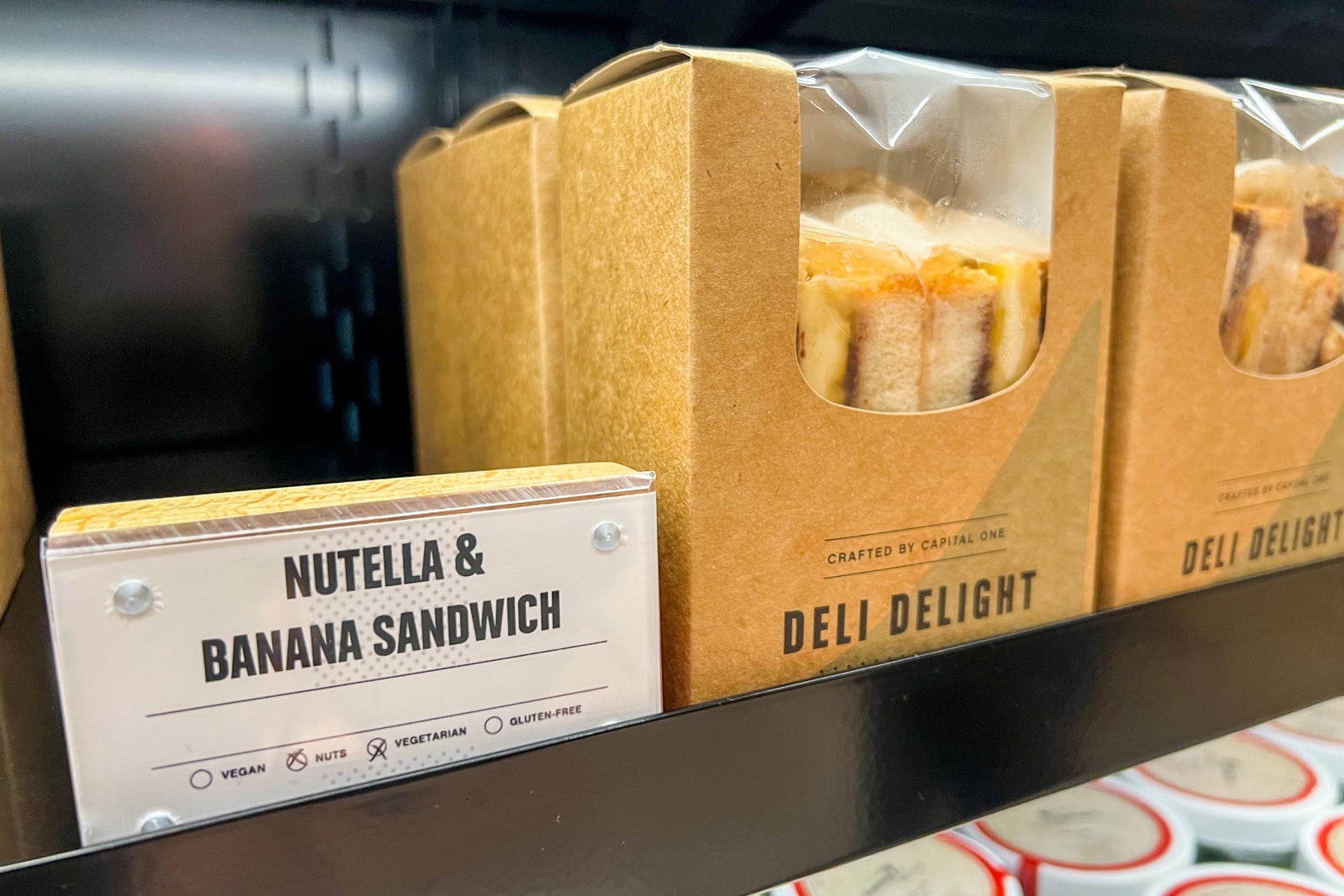 Capital One Lounge DFW food