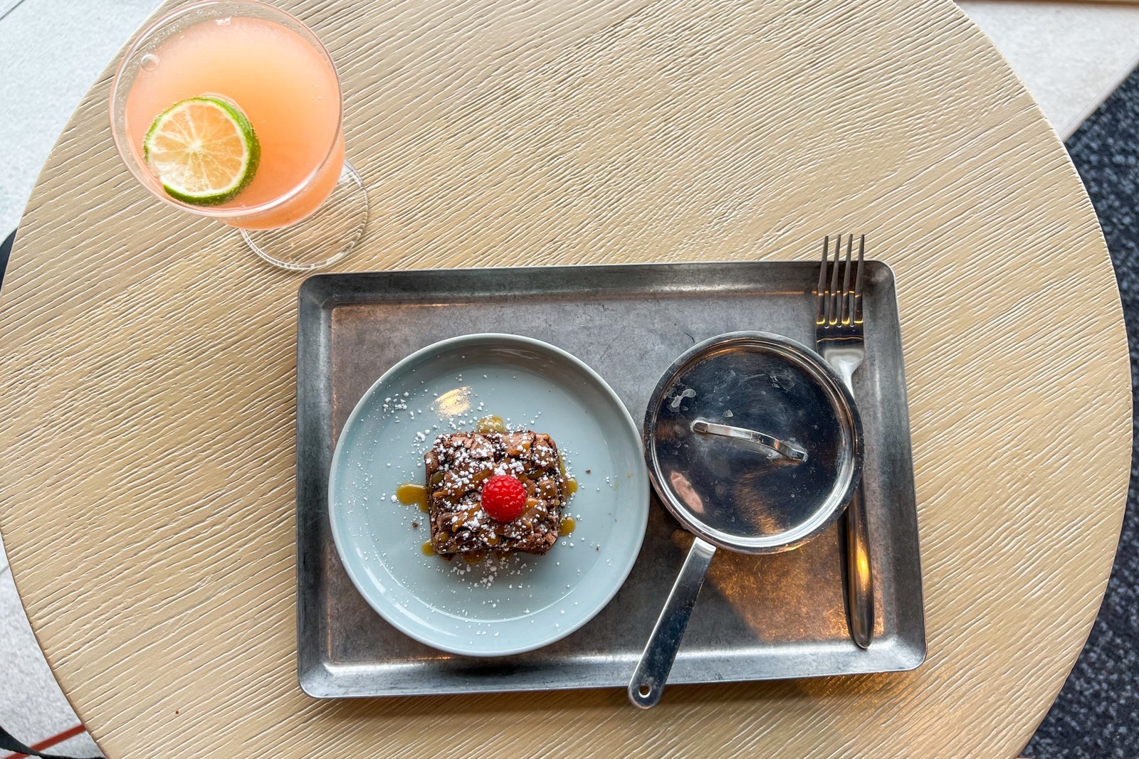 Capital One Lounge DFW food