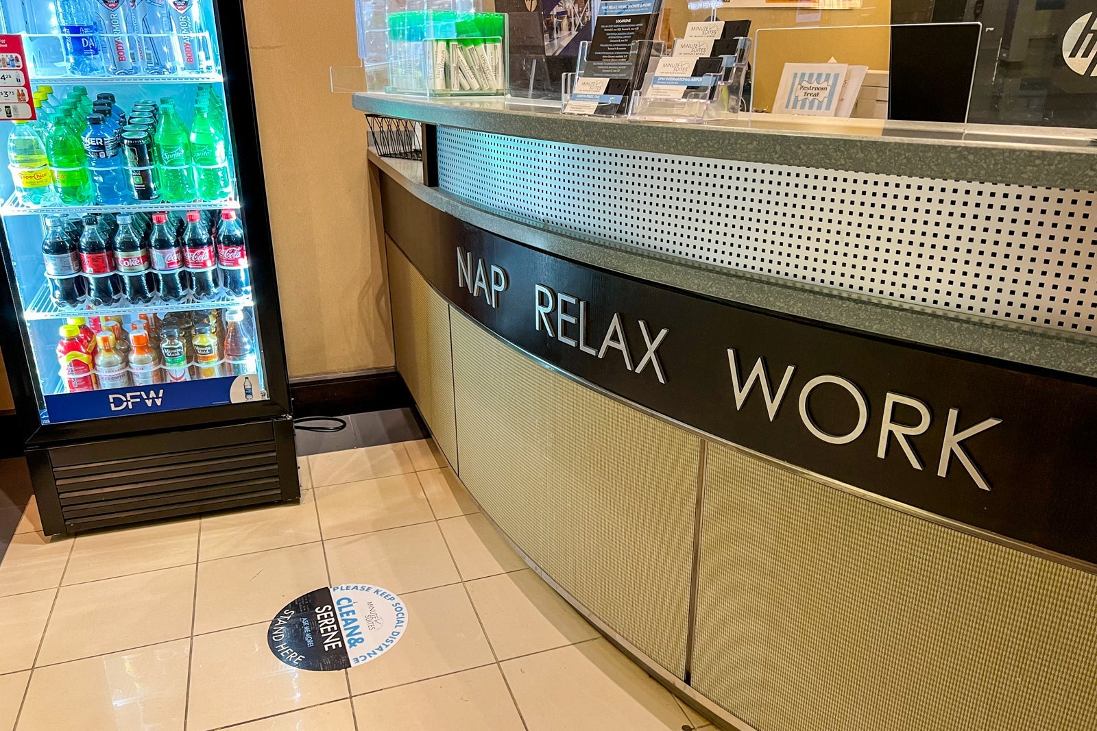 Korean Air Lufthansa Lounge DFW