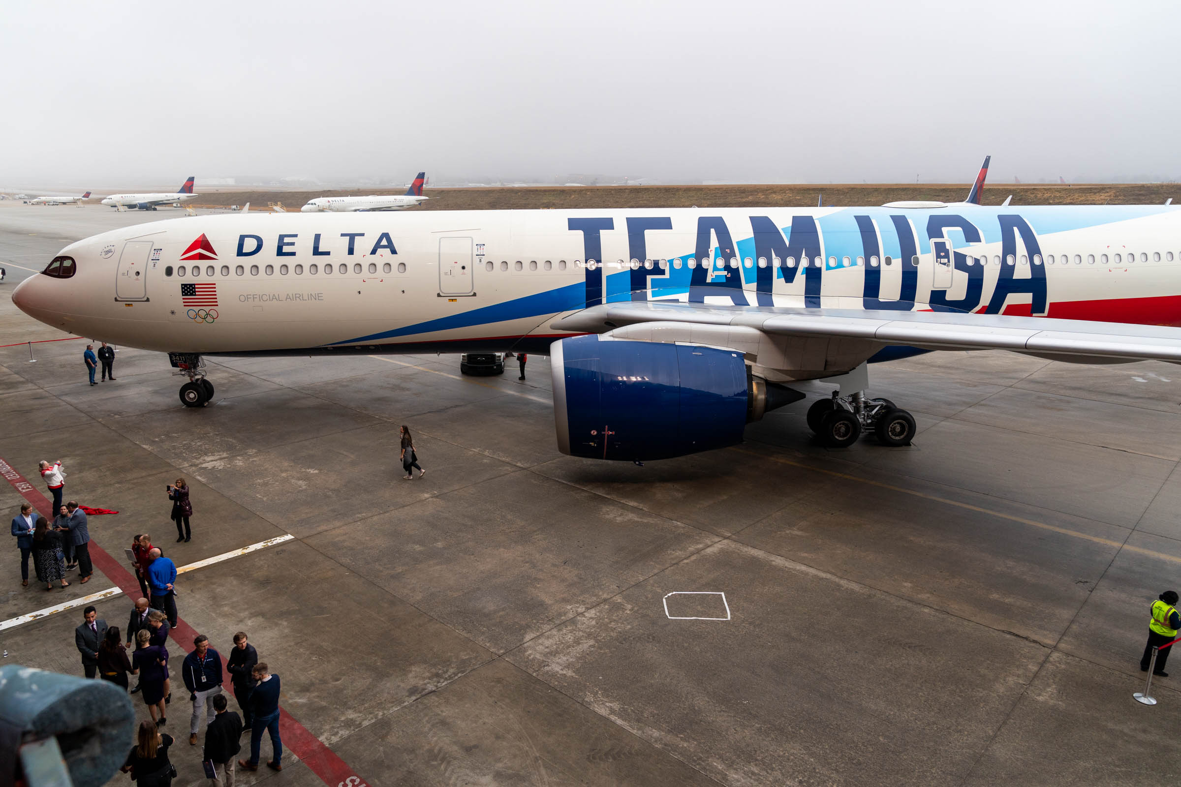 Delta Air Lines reveals special Olympics livery for Team USA