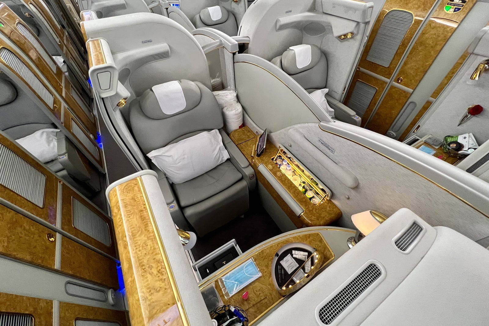 Emirates Airbus A380 First Class