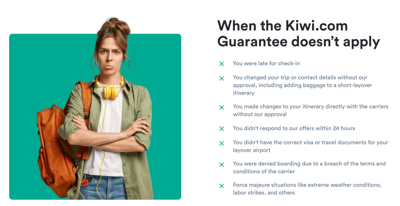 Kiwi doesn't apply