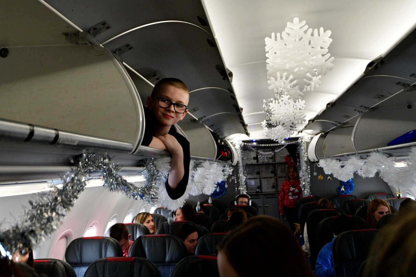 Snowball Express American Airlines flight