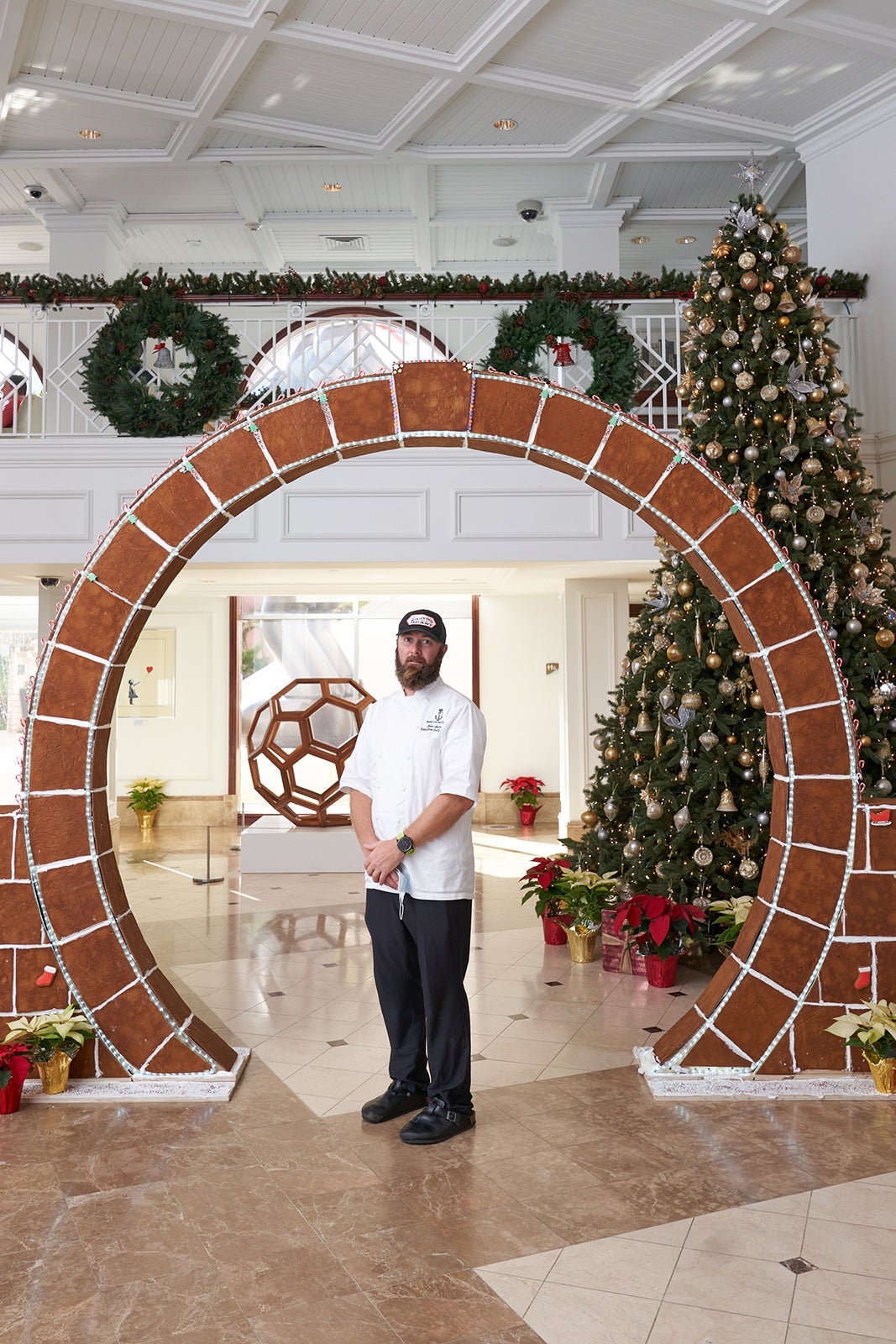 Hamilton Princess Bermuda - gingerbread moongate