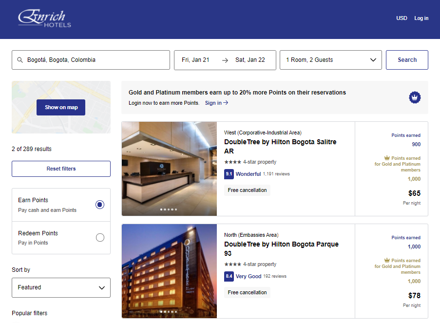 Malaysia Enrich Hotels booking