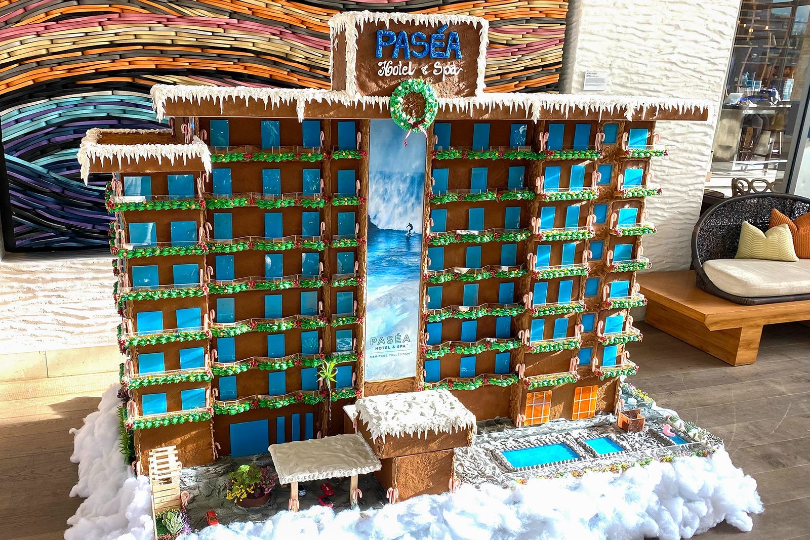 Pasea Hotel & Spa, Huntington Beach, California - gingerbread house