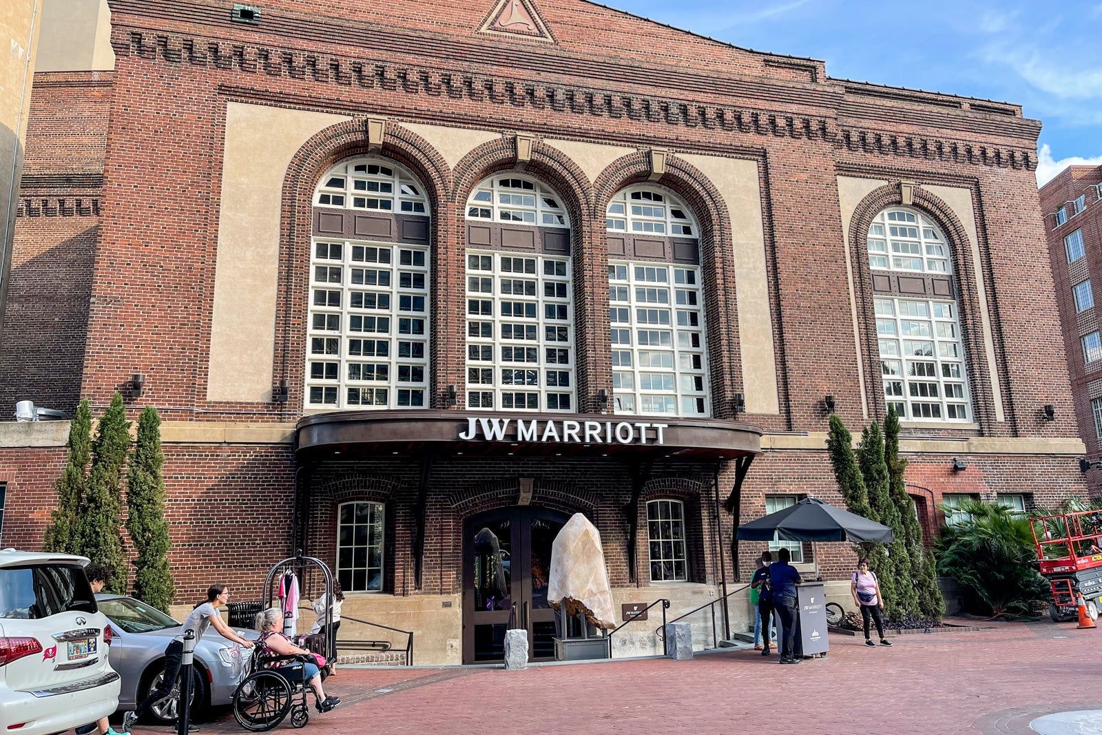 Power Plant main building of the JW Marriott Savannah Plant Riverside