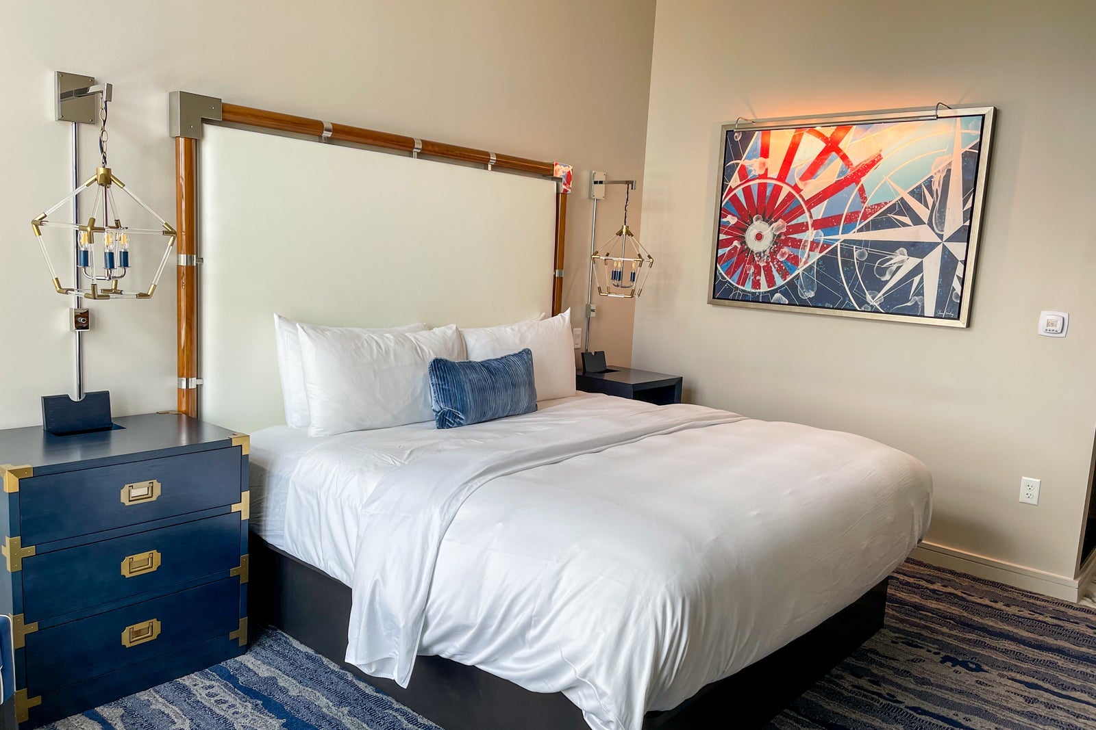 King river view room at the JW Marriott Savannah Plantside