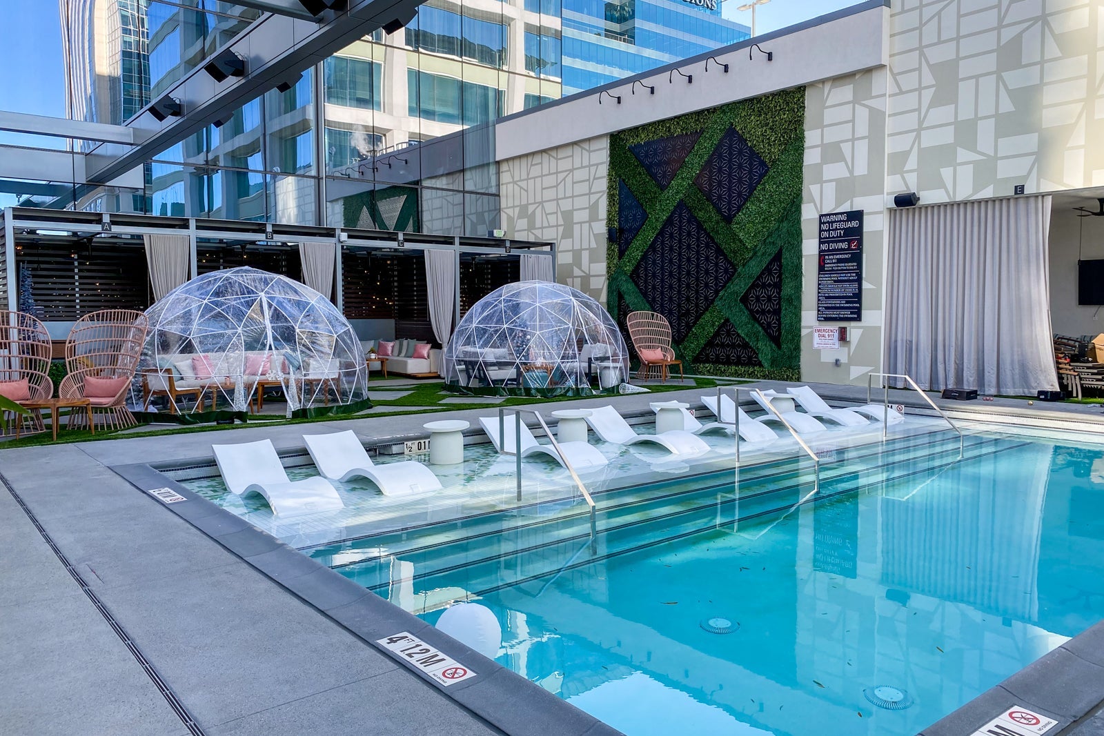 Pool at JW Marriott Charlotte