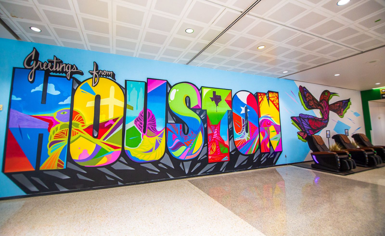 Greetings from Houston - by Daniel Anguilu and Frank Nathan