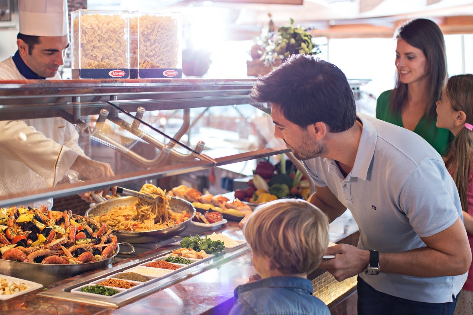 Costa Cruises buffet