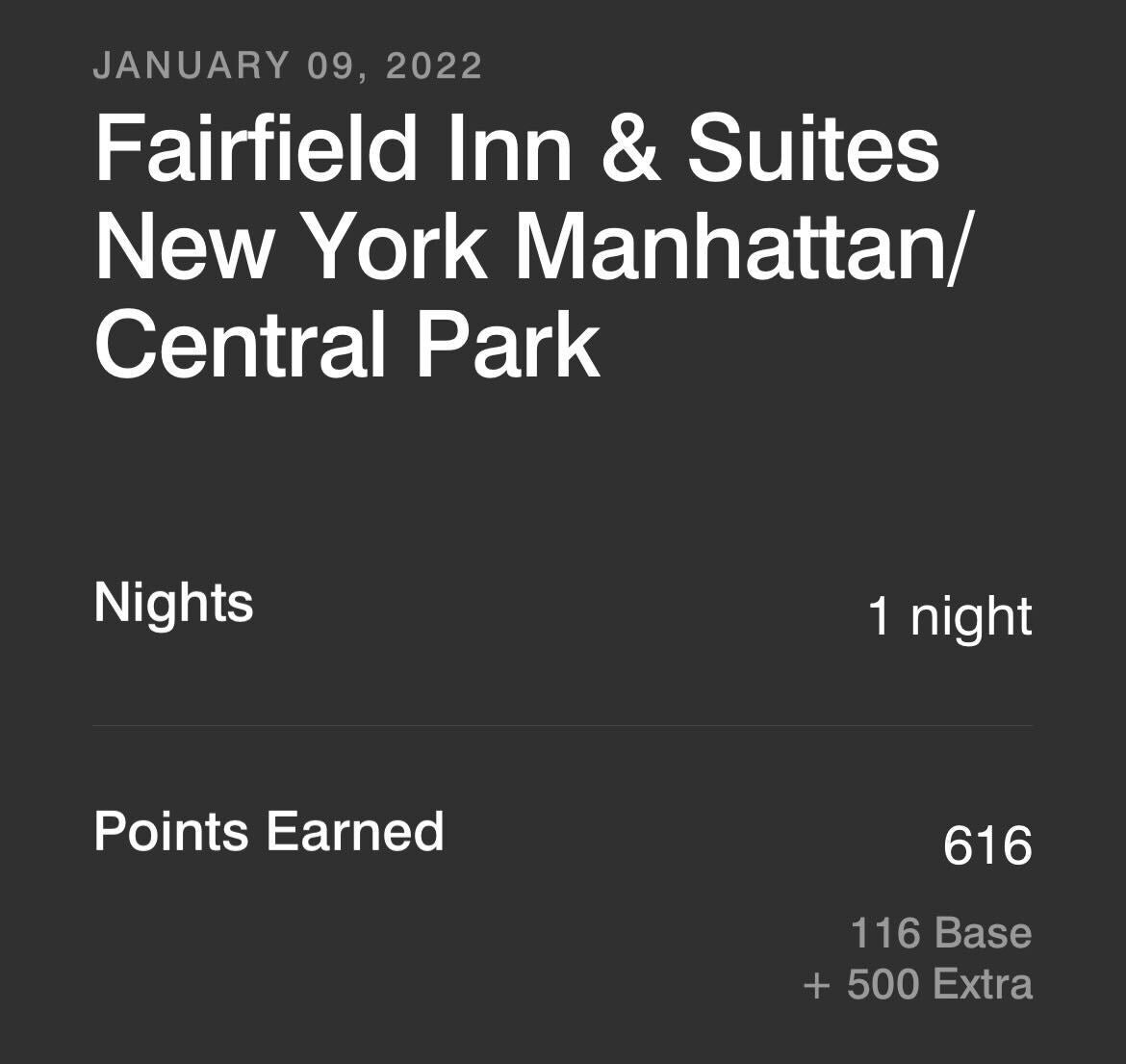 Marriott AA earnings