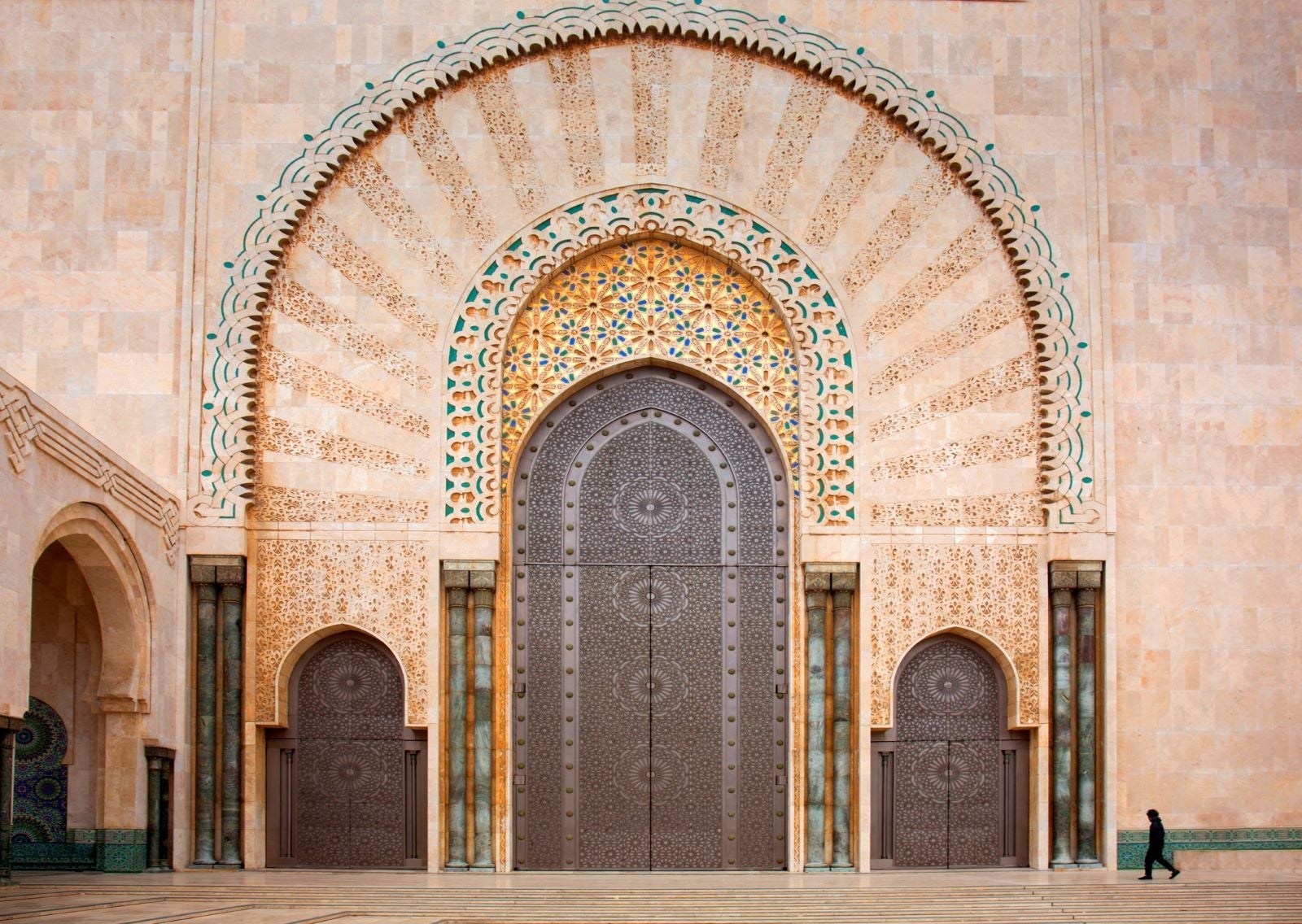 Morocco, Casablanca, Hassan II mosque