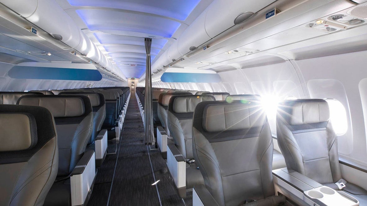 Alaska Airlines first class