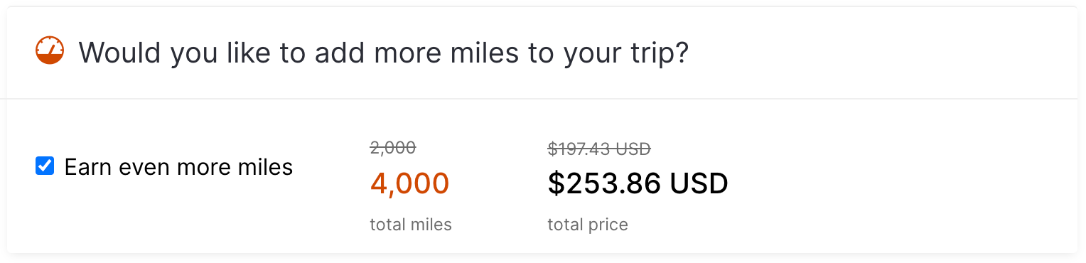 Rocketmiles bonus miles