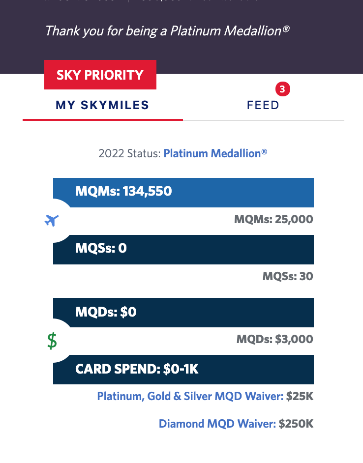 Clint Henderson Delta Platinum 2021. (Screenshot courtesy Delta Air Lines)