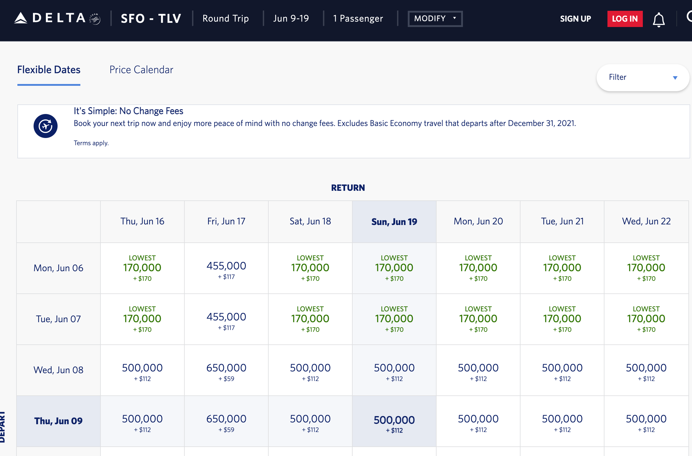 (Screenshot courtesy Delta Air Lines)