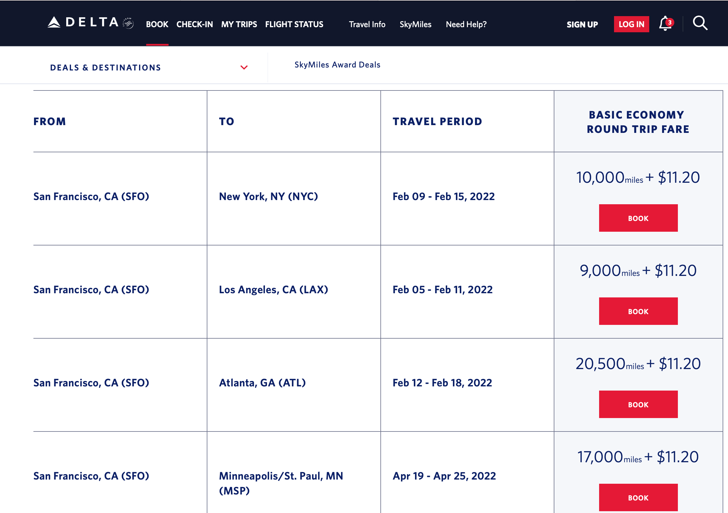 (Screenshot courtesy Delta Air Lines)