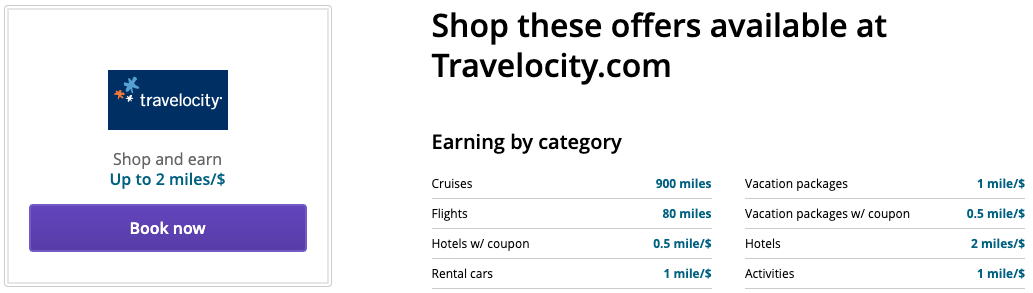 United Shopping Portal Travelocity
