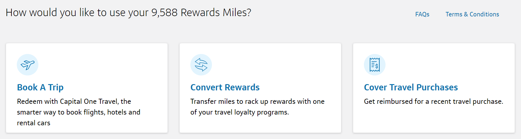 Transfer Capital One miles