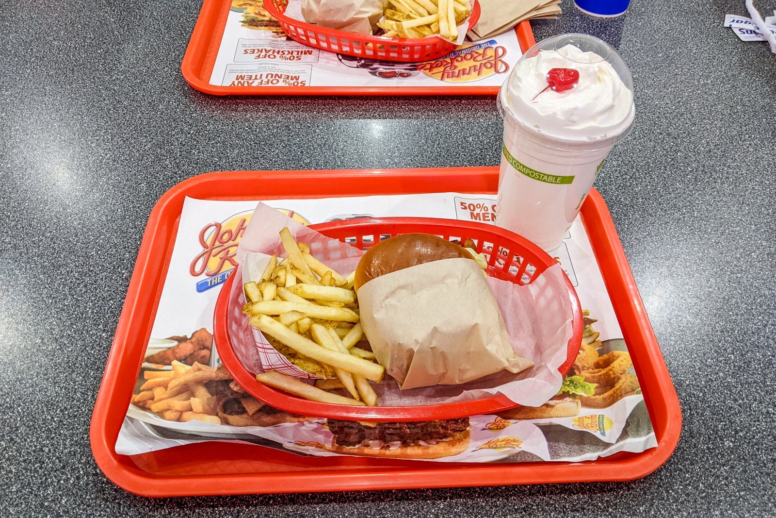 Dining at MGM's Excalibur