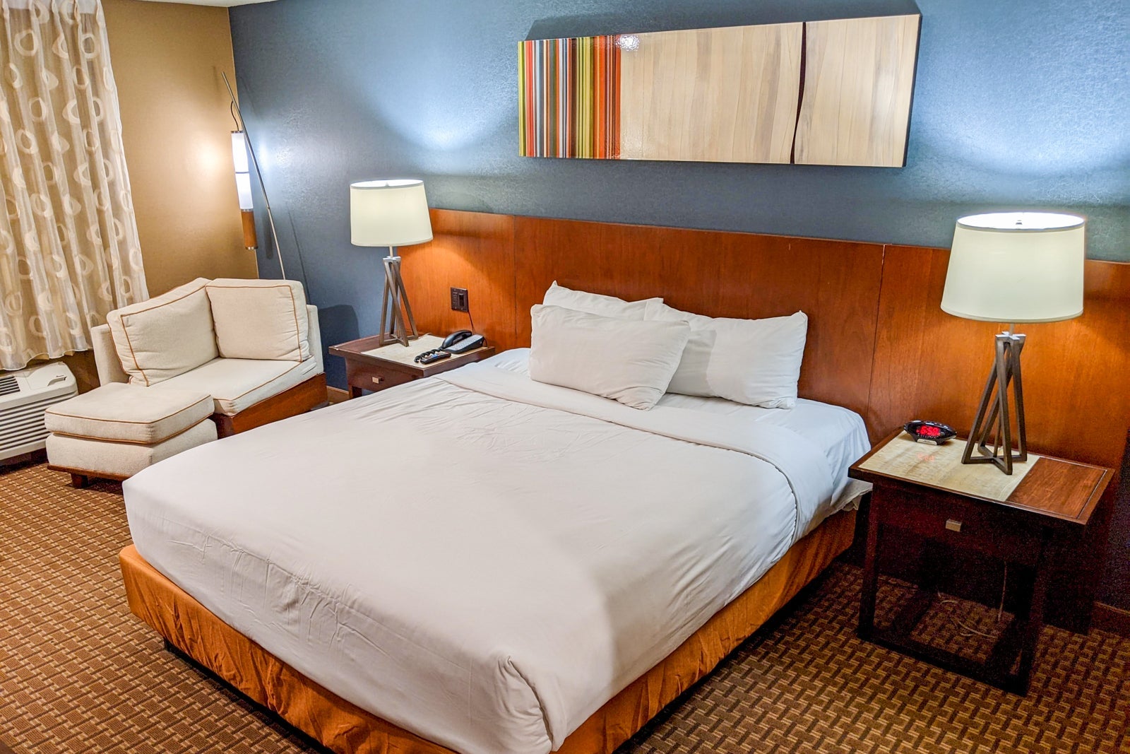 Room at MGM's Excalibur in Las Vegas