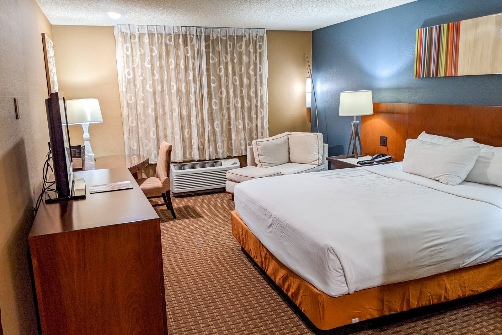 Room at MGM's Excalibur in Las Vegas