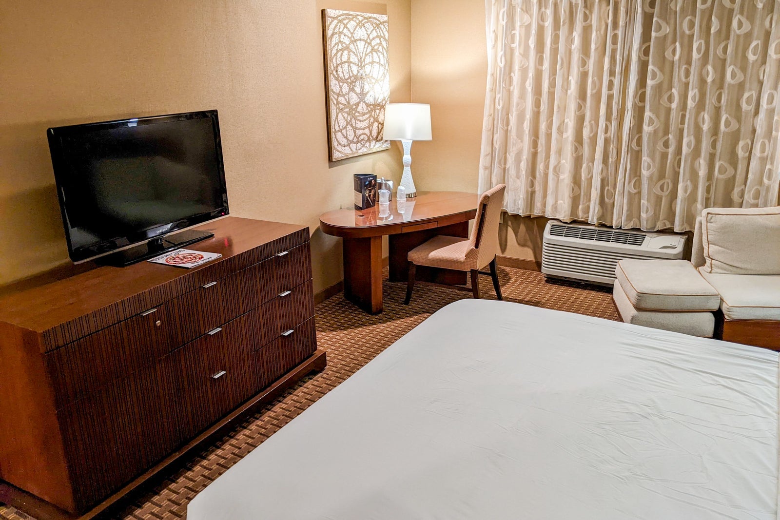 Room at MGM's Excalibur in Las Vegas