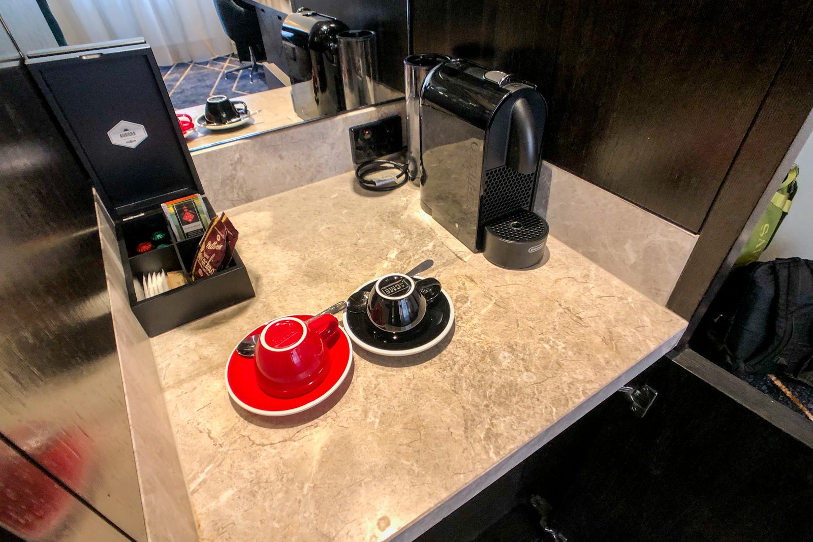 Coffee and tea maker.