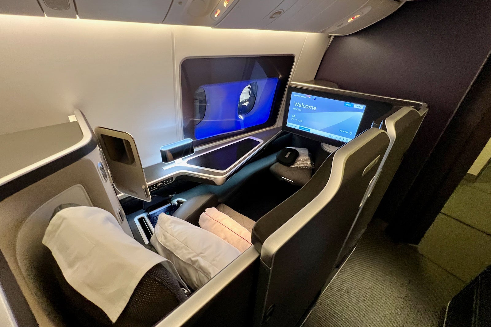 British Airways New First Class Boeing 777-300ER