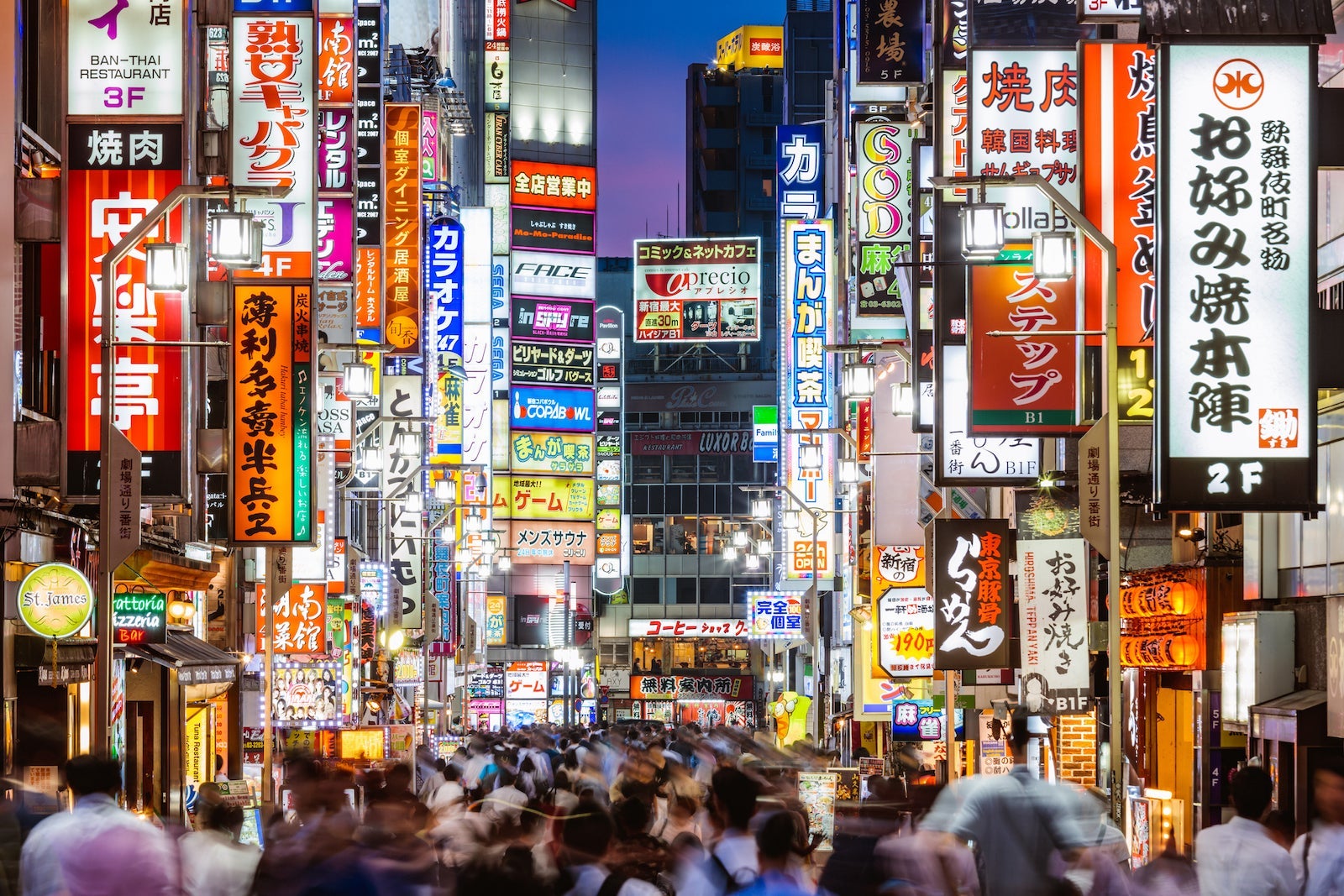 Kabukicho red-light district, Shinjuku, Tokyo, Japan