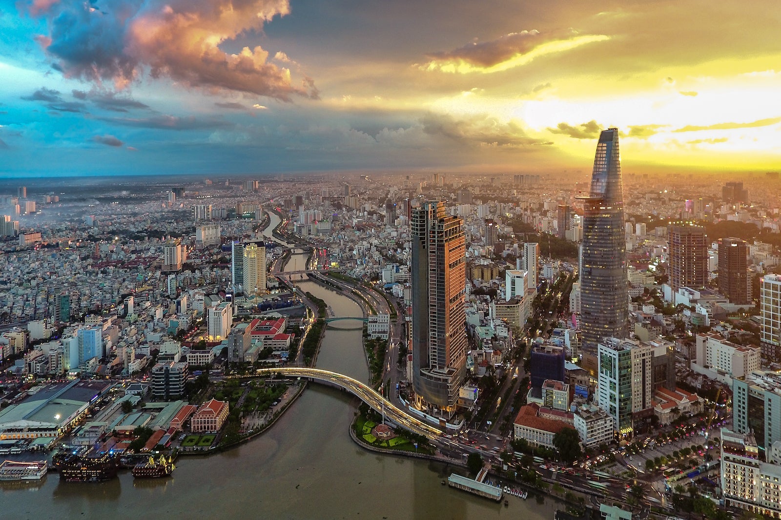 Ho Chi Minh City skyline