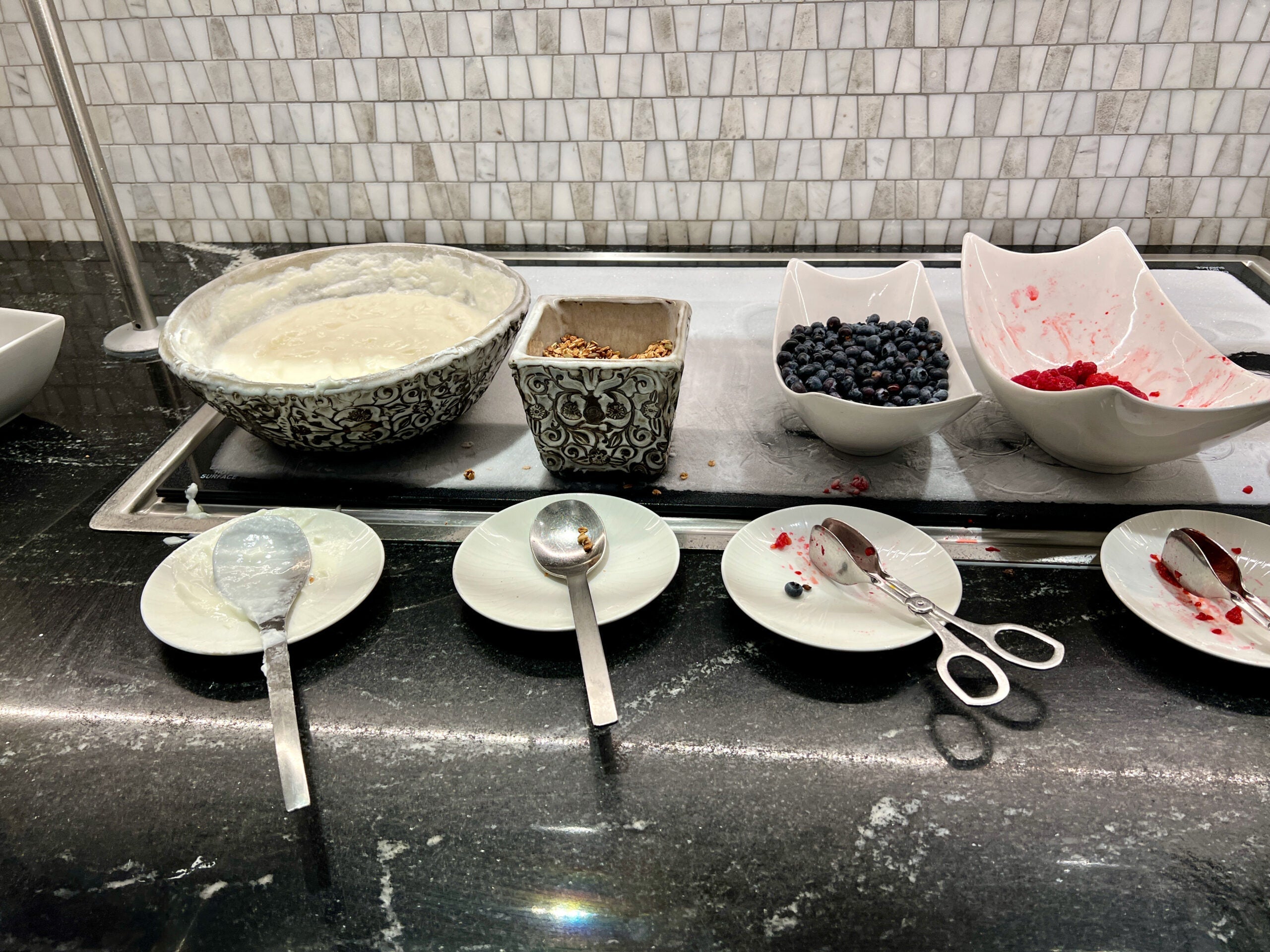 Granola at DFW amex lounge