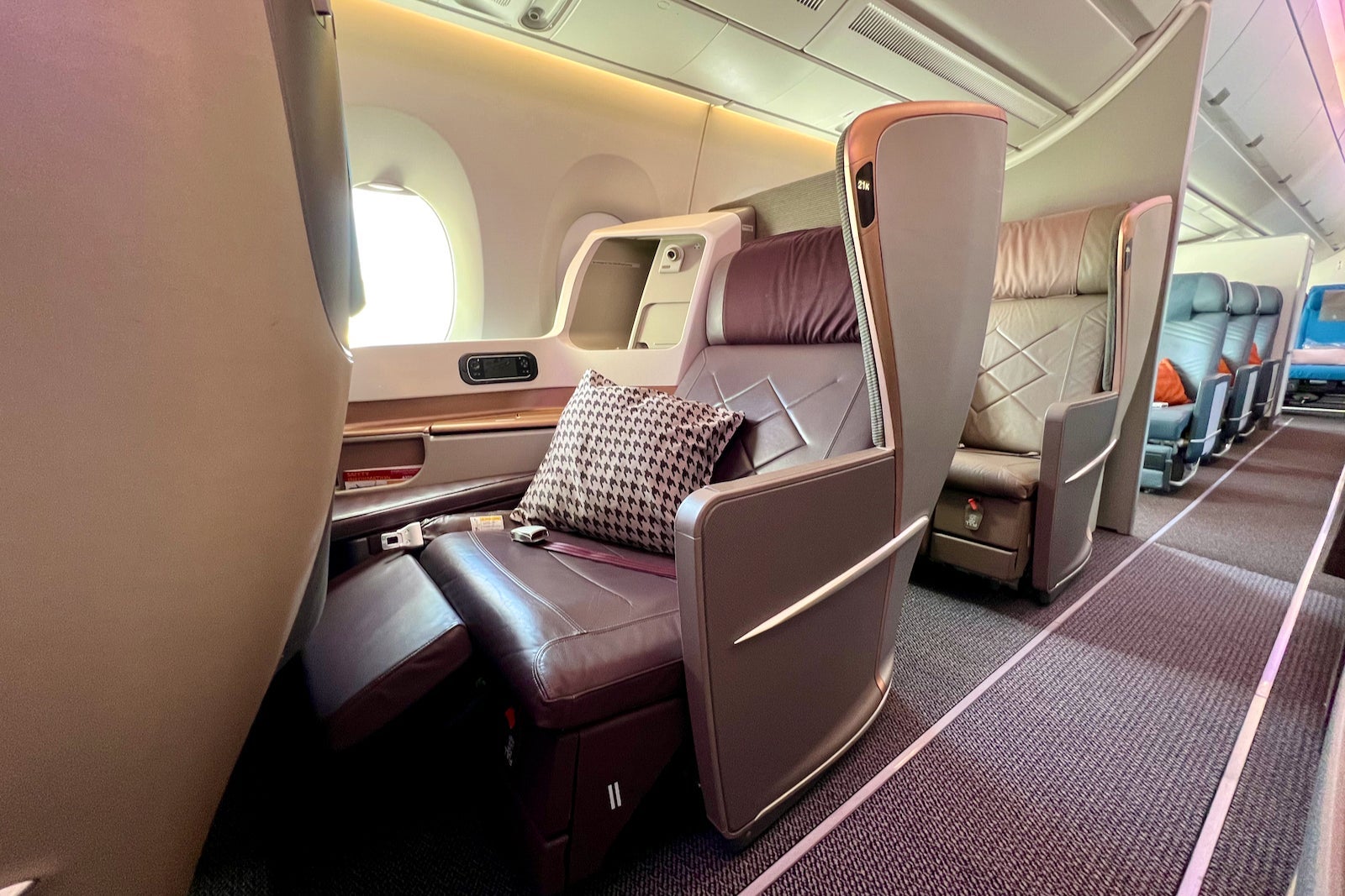Singapore Airlines A350 Business Class Seat
