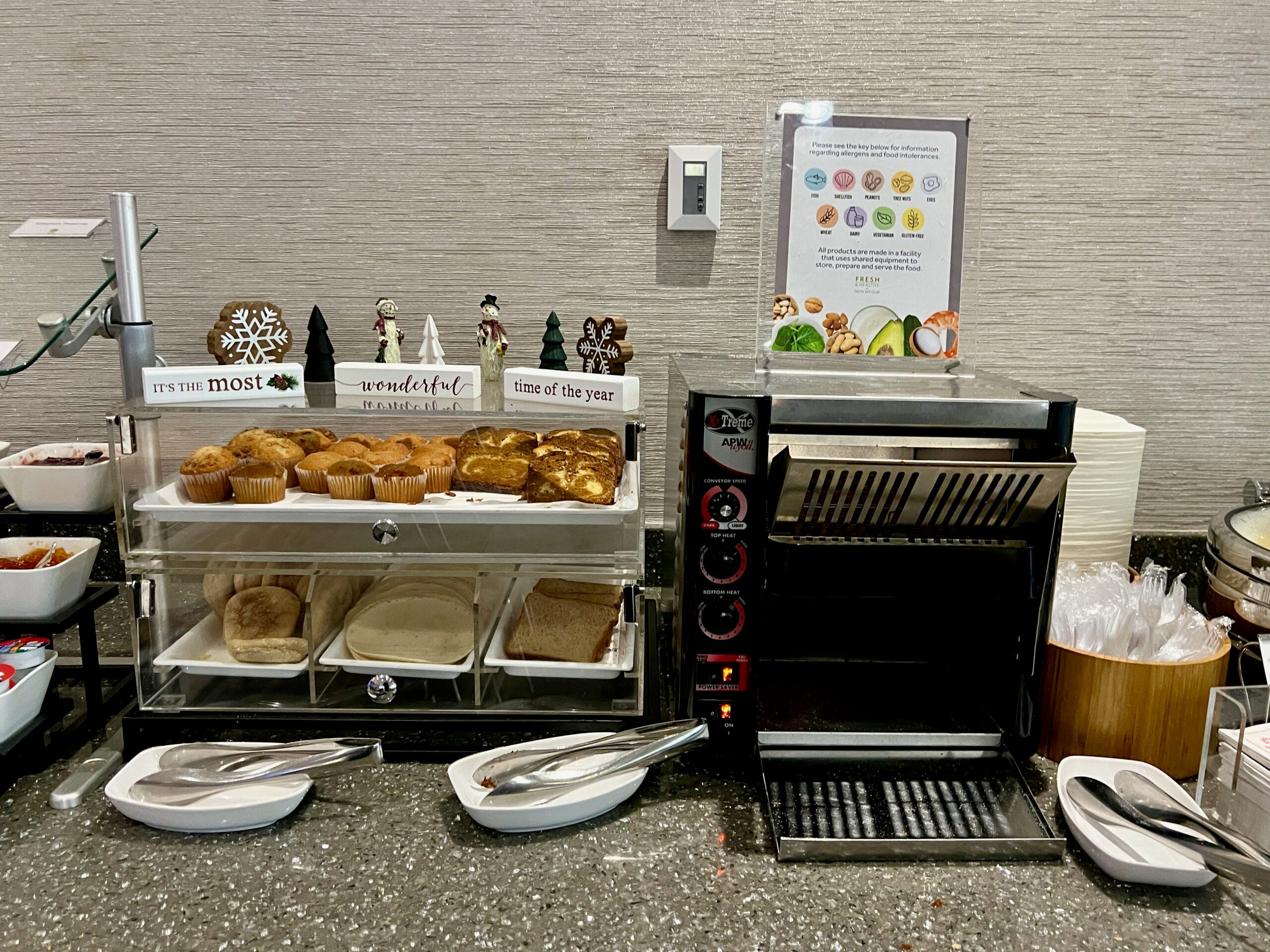 Sky Club DFW toast