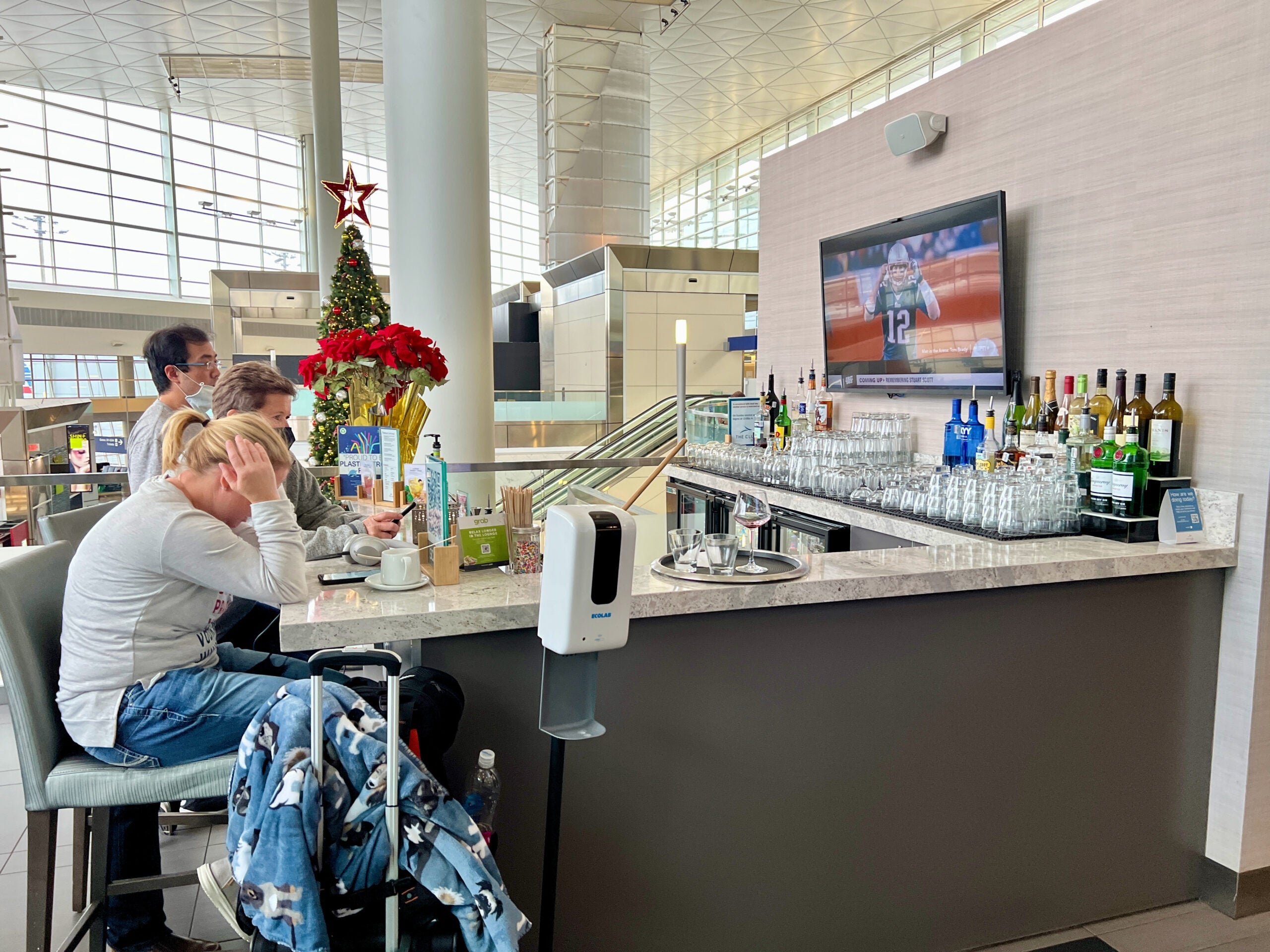 The Club DFW bar